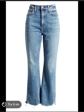 Rag and bone Casey high rise jeans